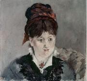 Edouard Manet Portrait d'Alice Lecouve dans un Fautheuil painting